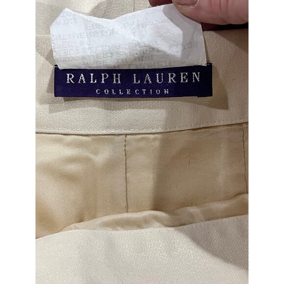 Ralph Lauren Purple Label Selena
Cream 2005 Sample Vintage Designer Pencil Skirt - Picture 3 of 14